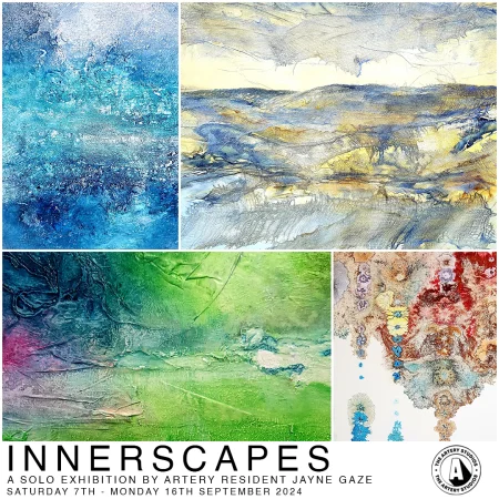 INNERSCAPES – A SOLO EXHIBITION BY ARTERY RESIDENT ARTIST JAYNE GAZE